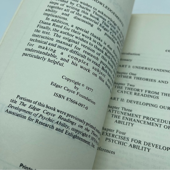 Understand and Develop Your ESP Book 1977 - Picture 4 of 7